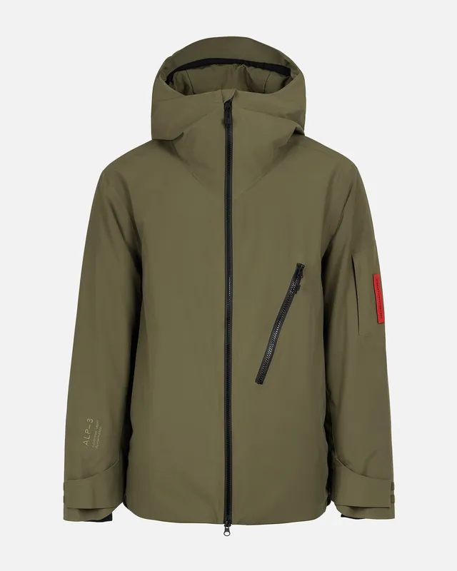 Nová Kolekce The Mountain Studio 3L STRETCH INSULATED JACKET (Fialová) - Pánská lyžařská bunda Endorphin Republic
