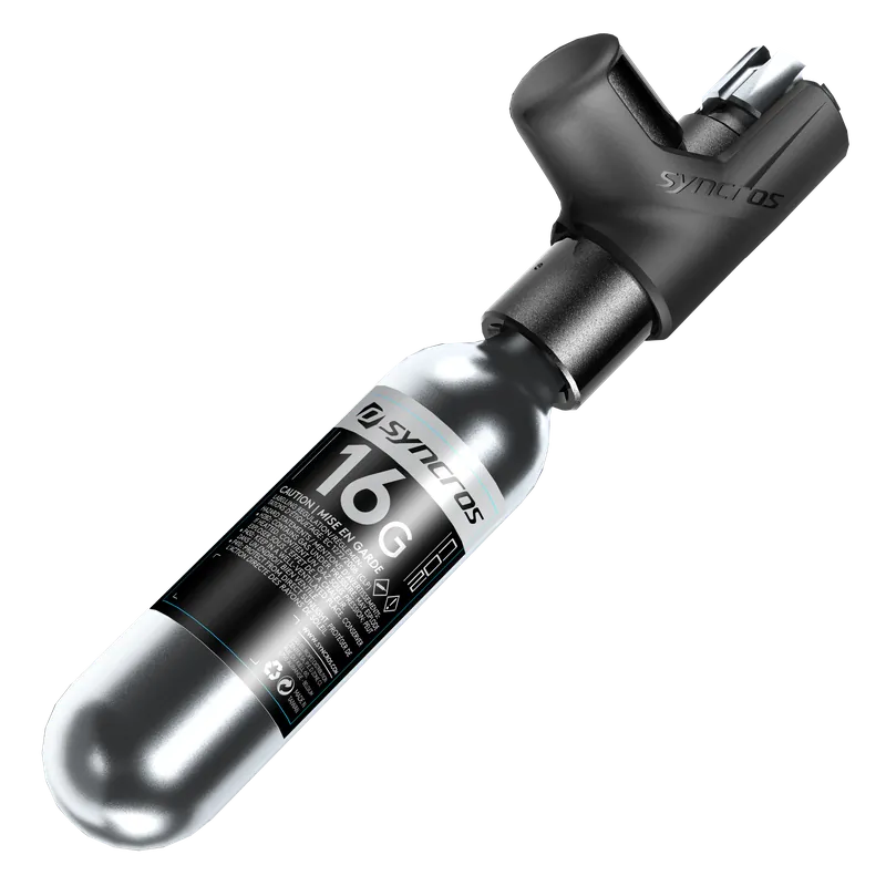 Syncros Boundary CO2 + 16g cartridge (Černá) - Adaptér CO2 Endorphin Republic Akční Cena