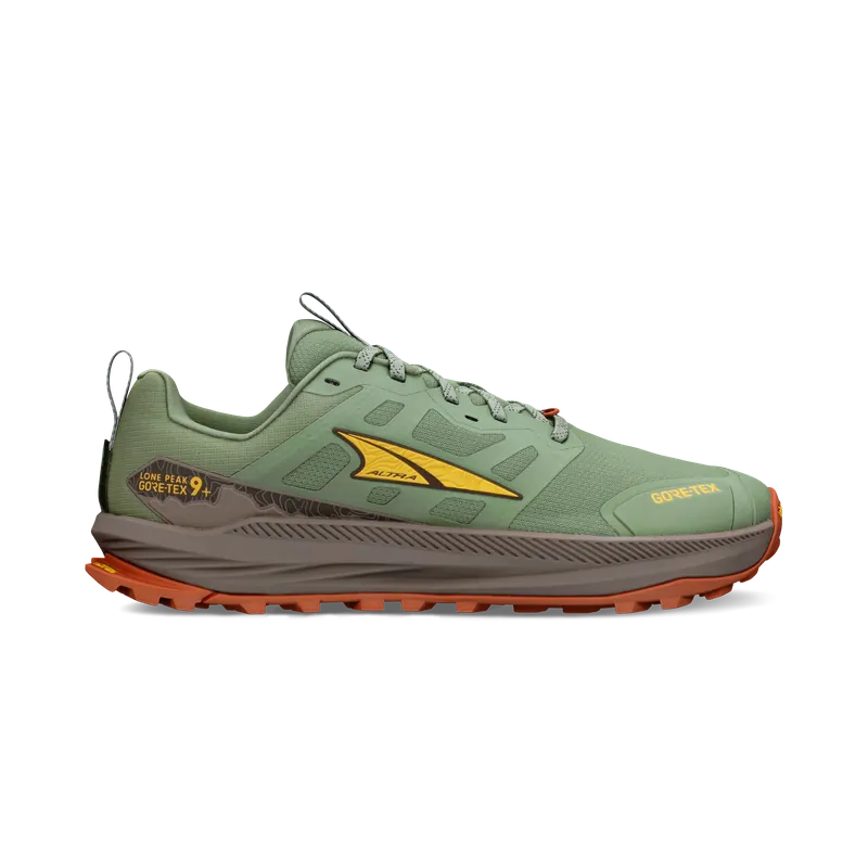 Altra Lone Peak 9+ GTX (Olivová) - Pánské běžecké boty Endorphin Republic Výhodná Nabídka