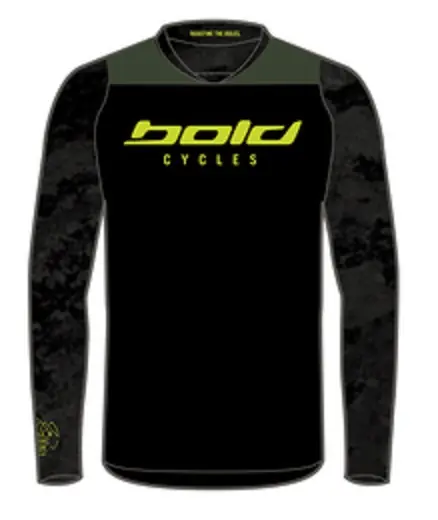 Koupit Online Bold Trail Enduro l/sl (Černá) - Pánské cyklistické triko Endorphin Republic