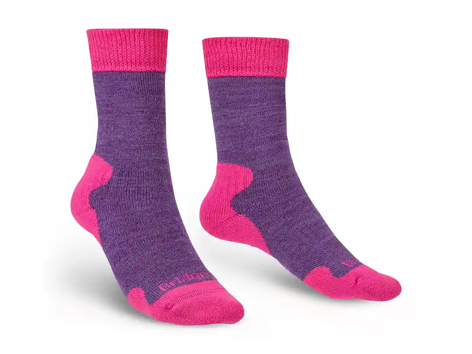 Přímo Od Výrobce Bridgedale Explorer HW Comfort Boot Wmn (Fialová) - Dámské turistické ponožky Endorphin Republic