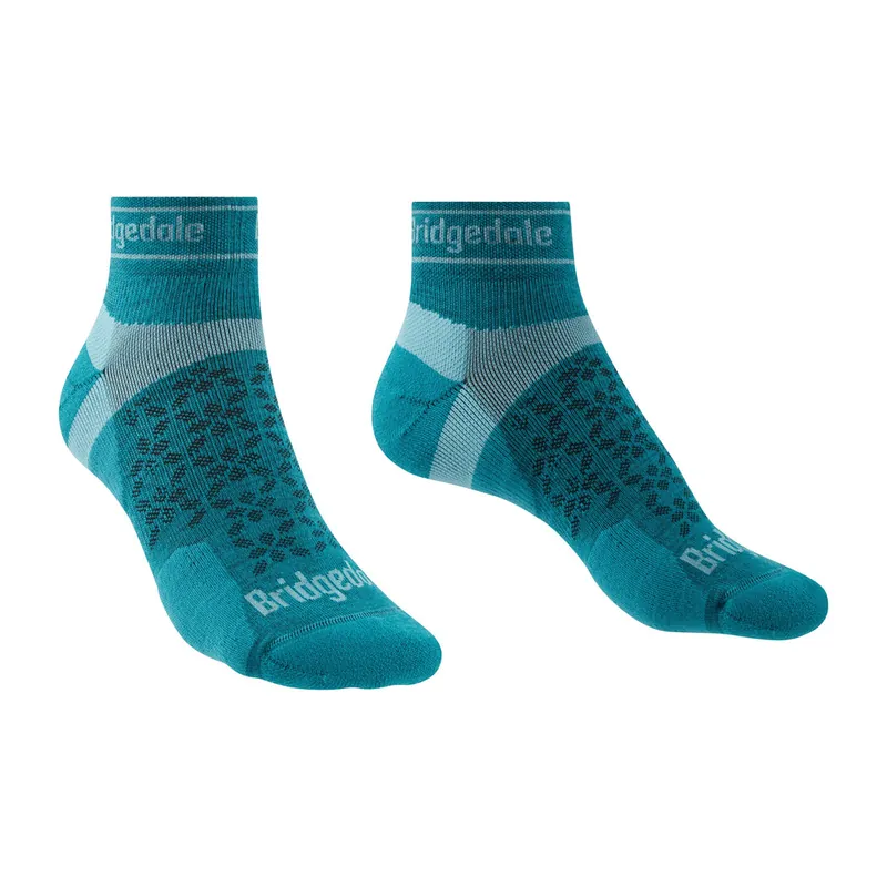Kup Teď Bridgedale Trail Run UL T2 MS Low Women‘s (Tyrkysová) - Dámské ponožky Endorphin Republic