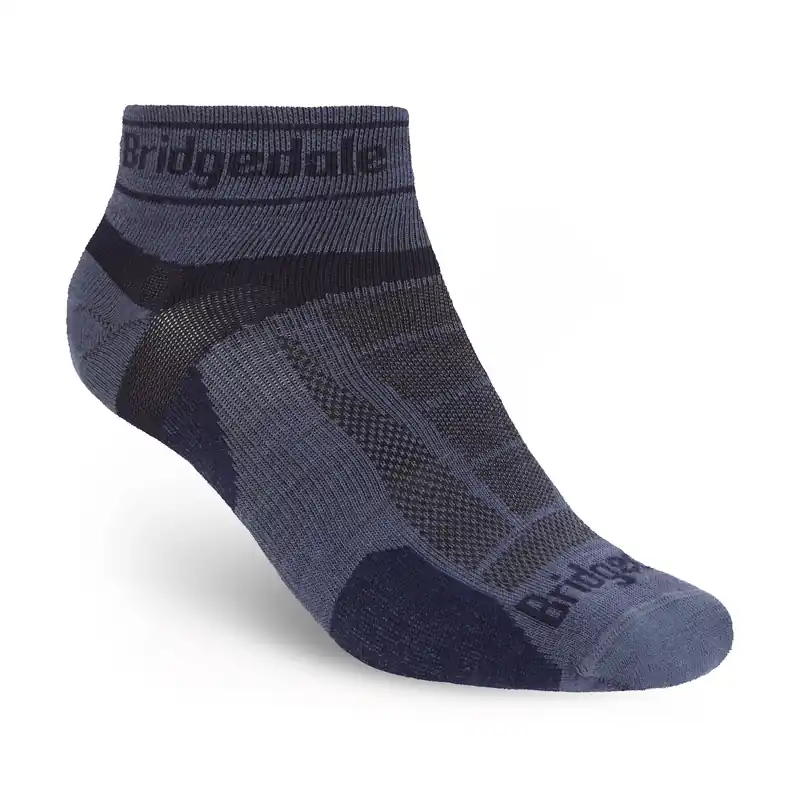 Autentický Bridgedale Trail Run Ultralight Zero Merino Sport Low (Modrá) - Ponožky Endorphin Republic