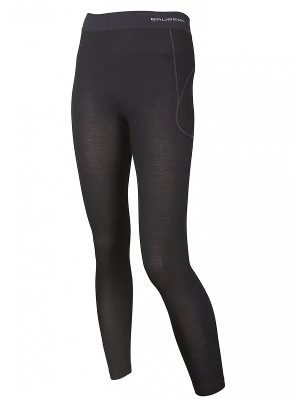 Brubeck Active Wool (Černá) - Dámské spodní kalhoty Endorphin Republic Expresní Doručení