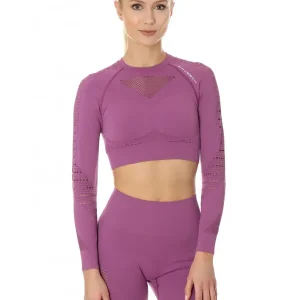 Finální Výprodej Brubeck Rashguard Gym (Zelená) - Dámské triko na cvičení Endorphin Republic