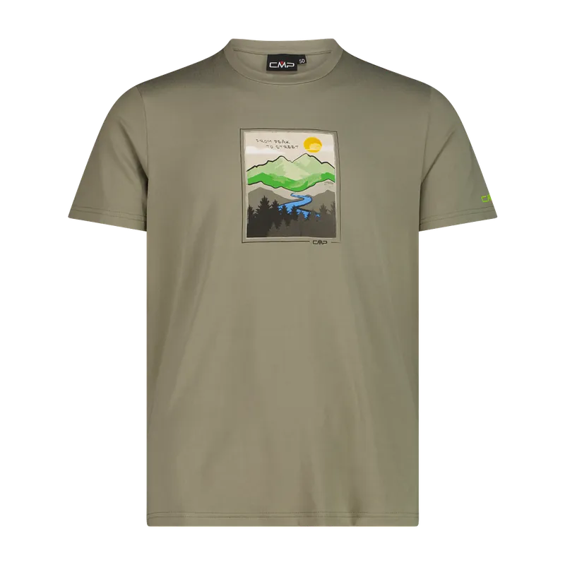 CMP MAN T-SHIRT - Pánské triko Endorphin Republic Ihned K Objednání