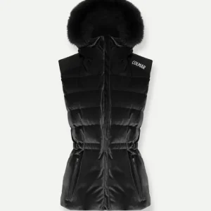 Vrácení Zdarma Colmar Ladies Vest + Fur (Černá) - Dámská vesta Endorphin Republic