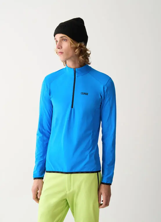 Originální Colmar MENS SWEATSHIRT HALF ZIPPER (Modrá) - Pánská mikina Endorphin Republic