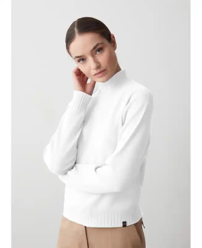 Colmar Originals LADIES PULLOVER (Bílá) - Dámský svetr Endorphin Republic Levný