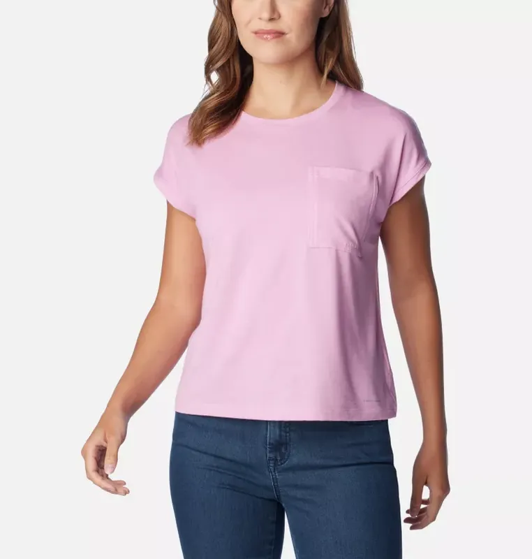 Cenově Výhodný Columbia Boundless Trek™ Short Sleeve Tee - Dámské triko Endorphin Republic