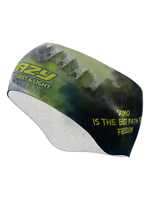 Crazy Idea BAND FAST CUT THERMO (Bílá) - Čelenka Endorphin Republic Omezená Nabídka