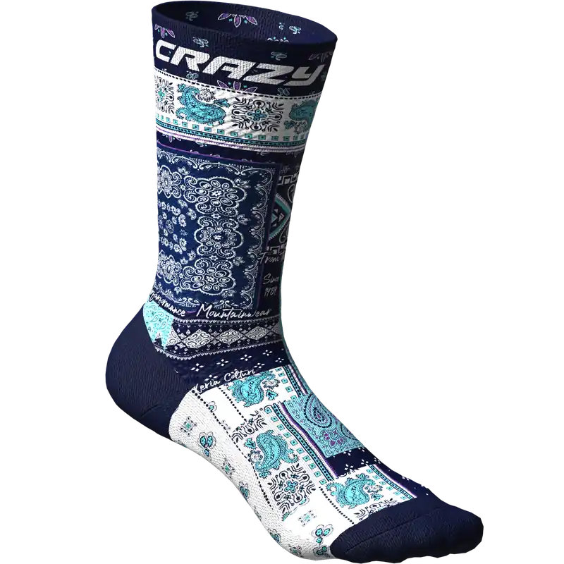 Crazy Idea CRAZY SOCKS - Běžecké ponožky Endorphin Republic Jen Po Omezenou Doba