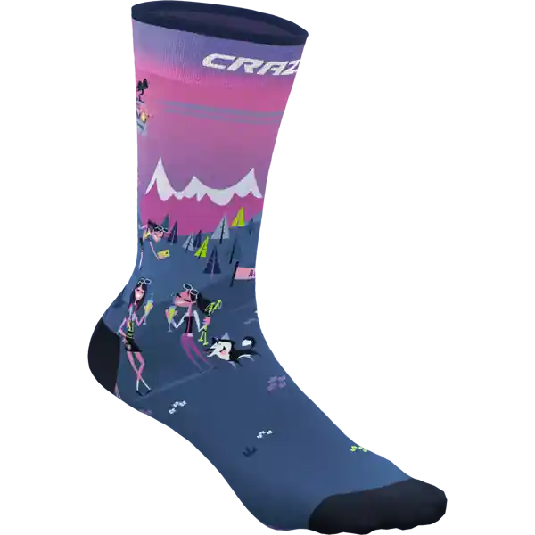 Crazy Idea CRAZY SOCKS - Ponožky Endorphin Republic Rychlé Dodání