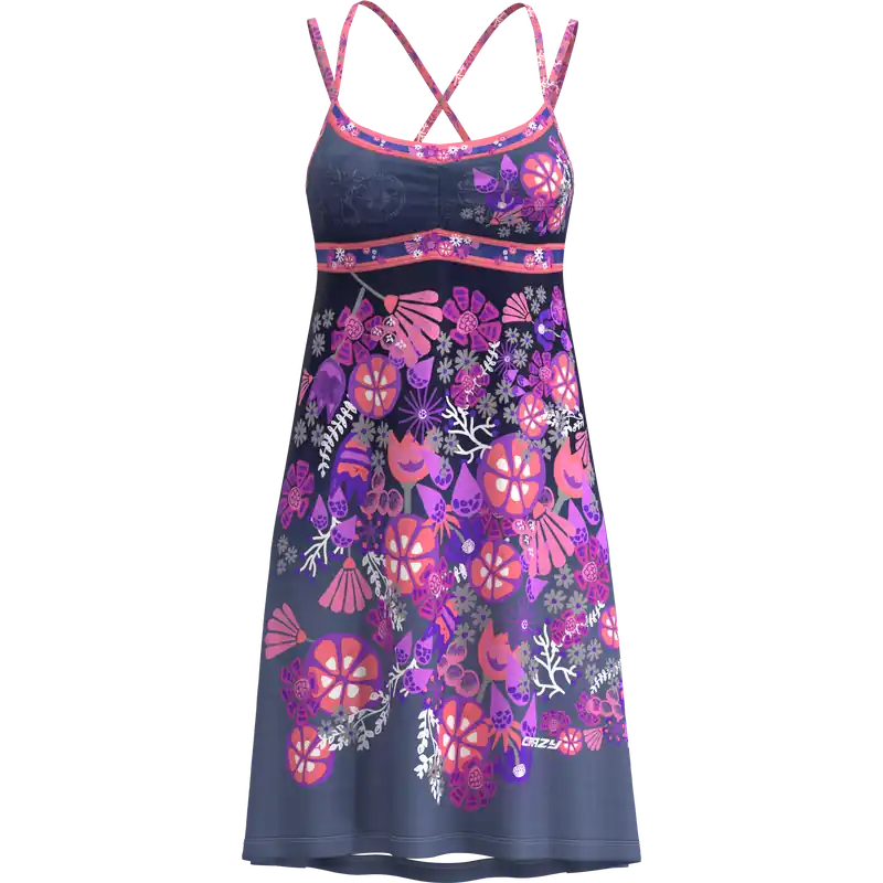 Crazy Idea DRESS KIMERA (Zelená) - Dámské šaty Endorphin Republic Cenová Bomba