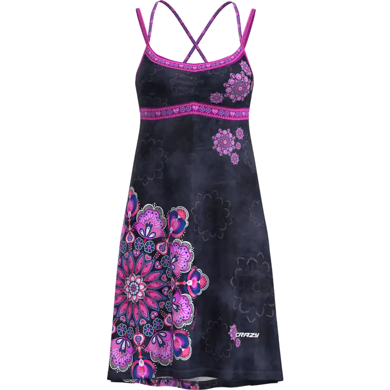 Horká Nabídka Crazy Idea DRESS KIMERA (Modrá) - Dámské šaty Endorphin Republic