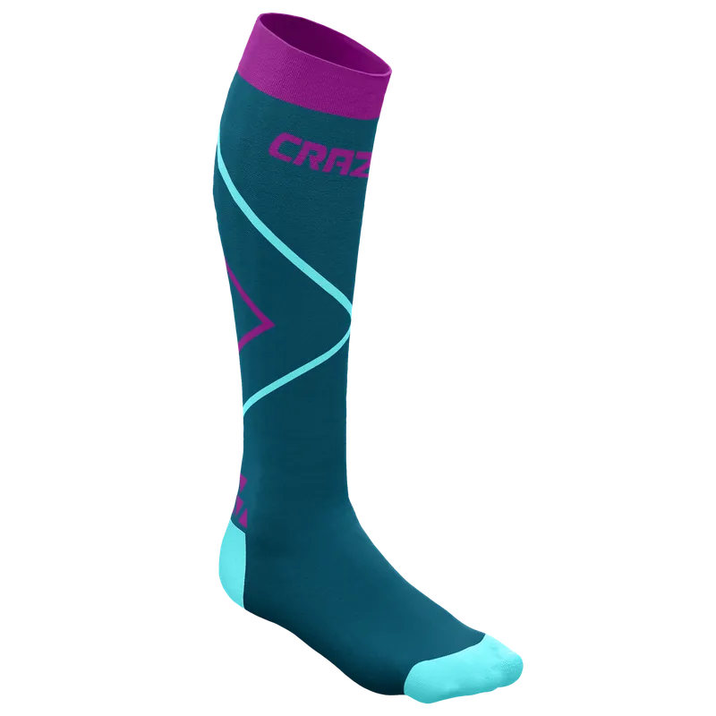 Crazy Idea ENERGY SOCKS (Světle oranžová) - Podkolenky Endorphin Republic Dokud Zásoby Vydrží