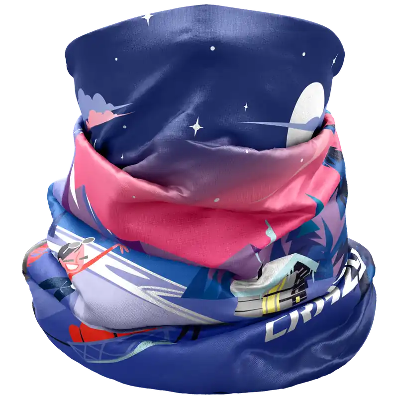 Nakupujte Hned Crazy Idea NECK GAITER LIGHT (Černá) - Nákrčník Endorphin Republic