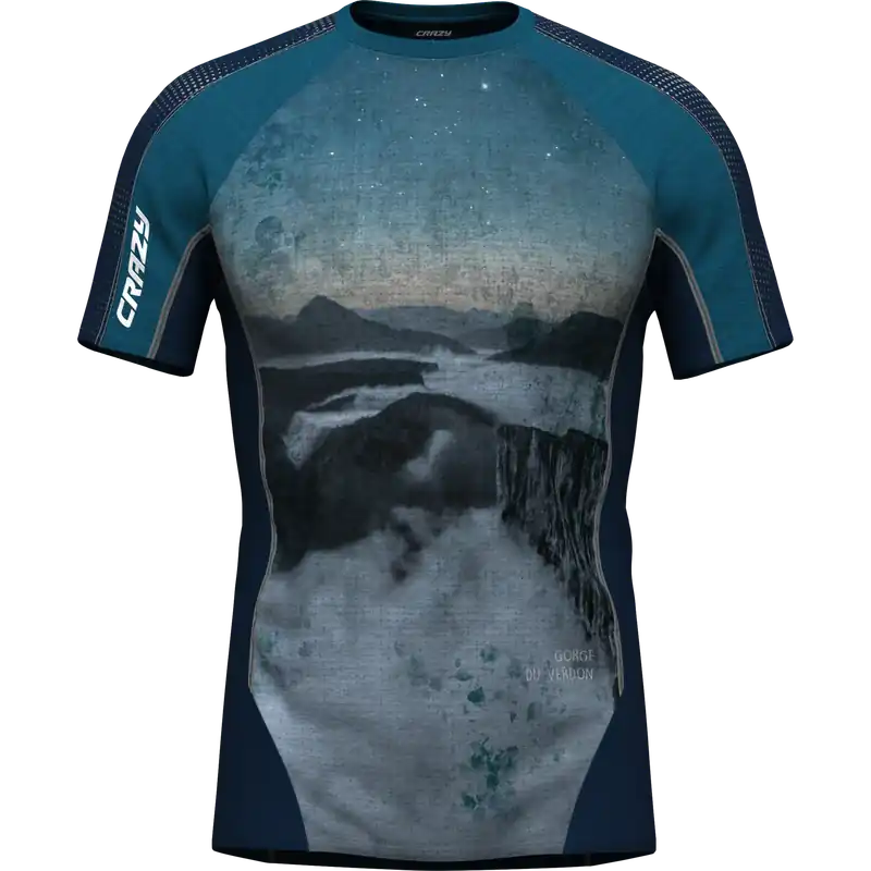 Horká Nabídka Crazy Idea SHIRT AIR - Pánské triko Endorphin Republic