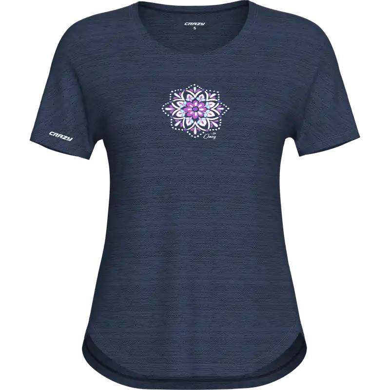Crazy Idea SHIRT EXIT (Modrá) - Dámské triko Endorphin Republic Speciální Cena