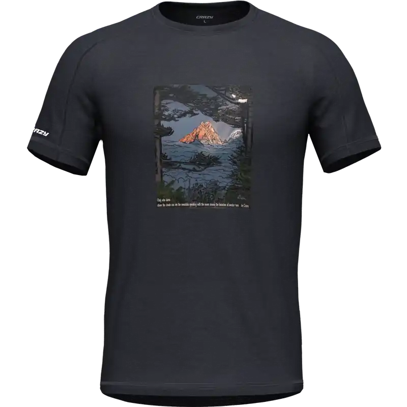 Sezónní Sleva Crazy Idea SHIRT JOKER (Bílá) - Pánské triko Endorphin Republic