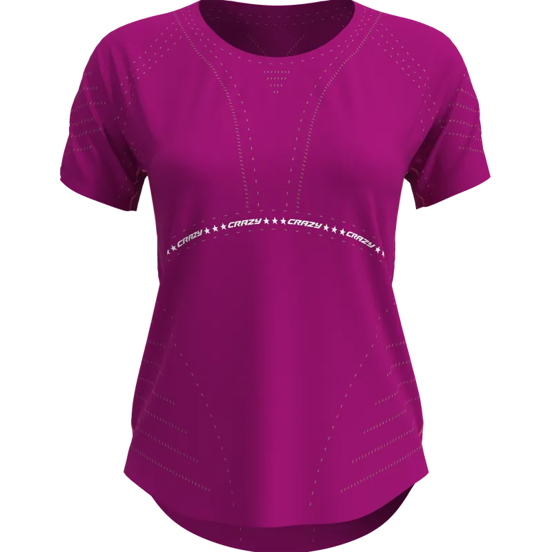 Cenový Hit Crazy Idea SHIRT LASER (Černá) - Dámské triko Endorphin Republic