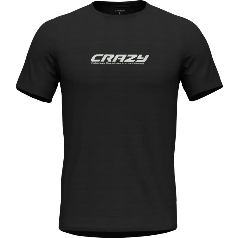 Crazy Idea SHIRT LOGO (Černá) - Pánské triko Endorphin Republic Výprodej
