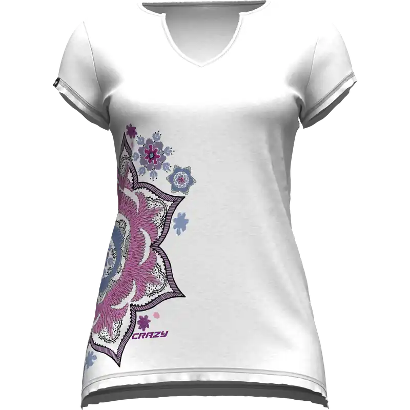 Crazy Idea SHIRT MANDALA (Modrá) - Dámské triko Endorphin Republic Akce