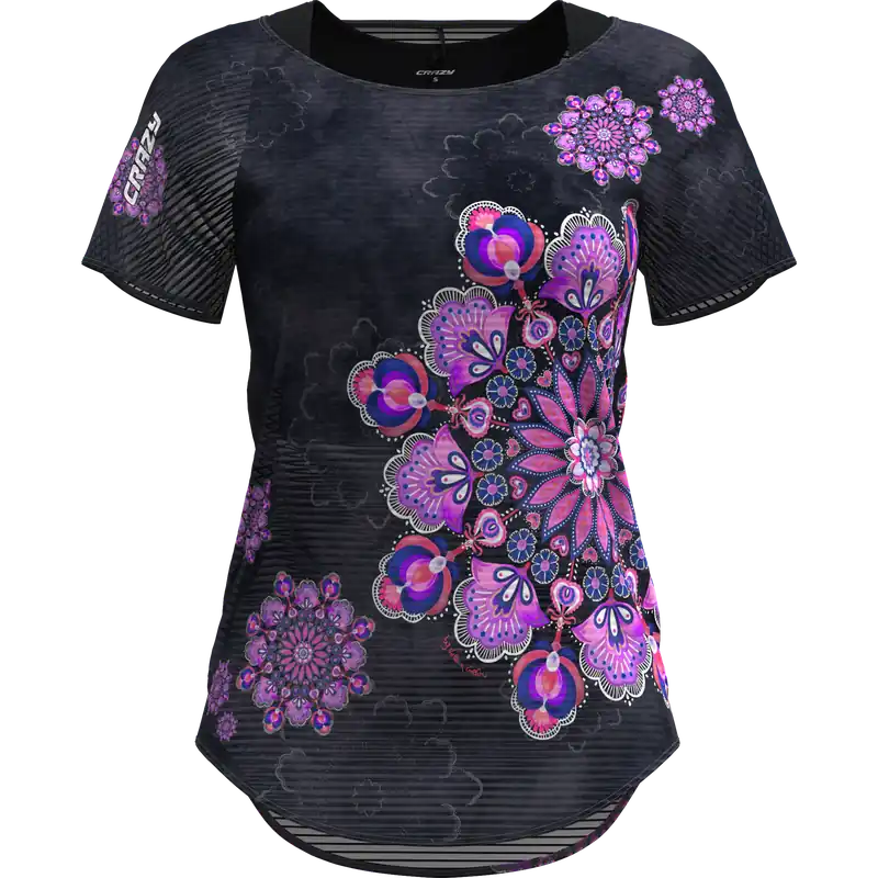 Objednat Nyní Crazy Idea SHIRT SLASH (Modrá) - Dámské běžecké triko Endorphin Republic