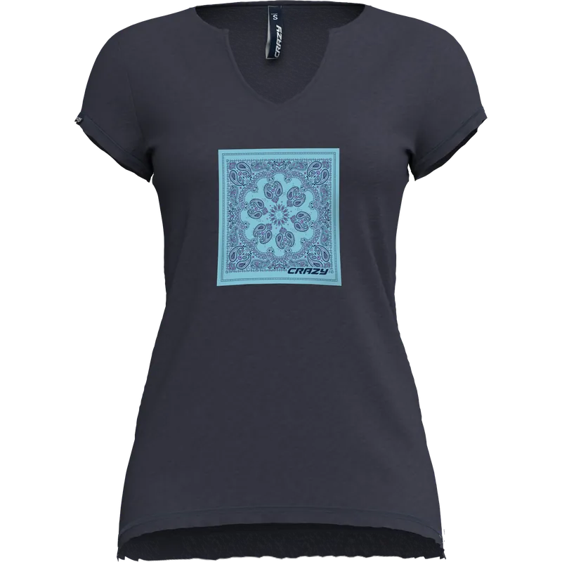 Výprodej Crazy Idea T-SHIRT MANDALA - Dámské triko Endorphin Republic