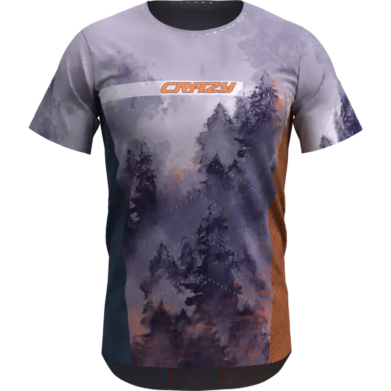 Víkendová Akce Crazy Idea T-SHIRT THUNDER (Zelená) - Pánské triko Endorphin Republic