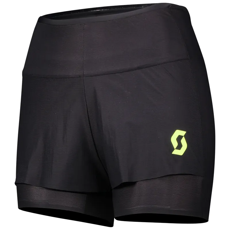 Scott RC Run Kinetech (Černá) - Dámské běžecké hybridní šortky Endorphin Republic Finální Výprodej