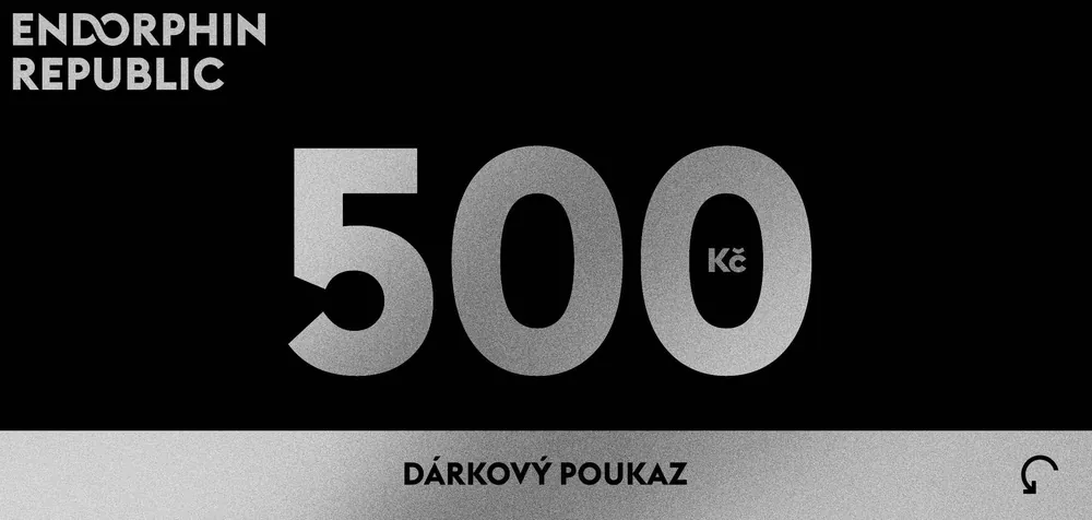 Levný Dárkový poukaz 500 Kč Endorphin Republic