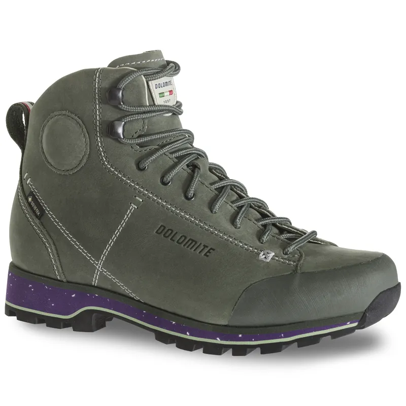 Omezená Nabídka Dolomite 54 High Fg Evo GTX (Zelená) - Dámská lifestylová obuv Endorphin Republic