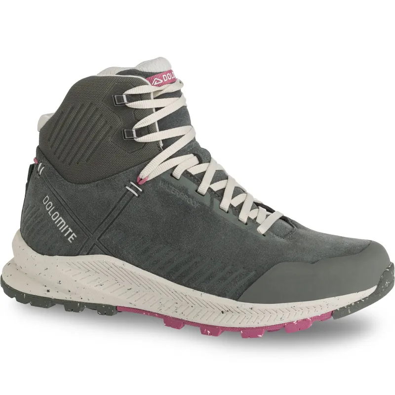 Objednat Nyní DOLOMITE Carezza Leather Mid WP (Zelená) - Dámská lifestylová obuv Endorphin Republic