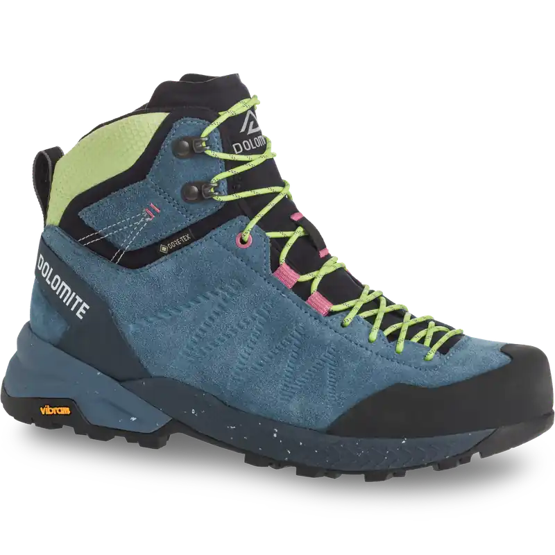 Hit Sezóny DOLOMITE Crodarossa Leather High GTX (Modrá) - Dámská outdoorová obuv Endorphin Republic