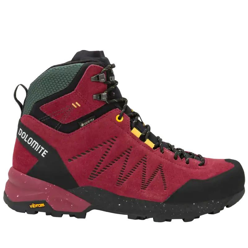 DOLOMITE Crodarossa Leather High GTX (Červená) - Dámská outdoorová obuv Endorphin Republic Top Prodej