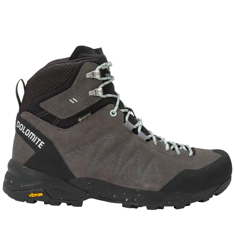 Rychlé Dodání DOLOMITE Crodarossa Leather High GTX (Šedá) - Dámská outdoorová obuv Endorphin Republic