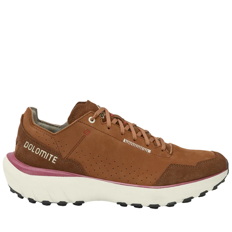 Výhodná Nabídka Dolomite Shoe Carezza Go Leather (Tmavě červená) - Lifestylová obuv Endorphin Republic