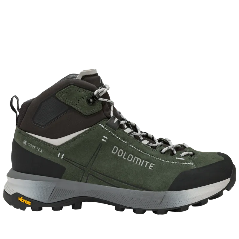 Vrácení Zdarma Dolomite Shoe M‘s Vernale Hike Mid GTX (Zelená) - Pánská outdoorová obuv Endorphin Republic