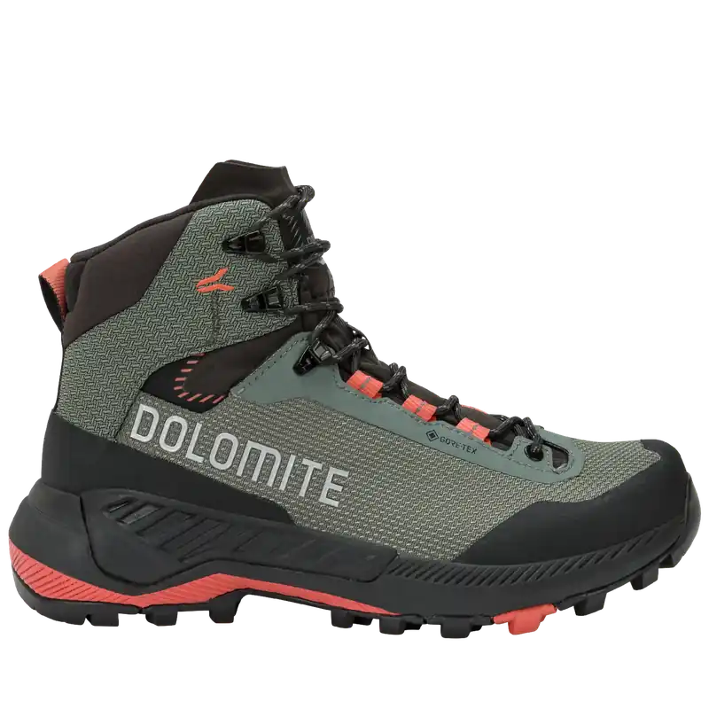 Dolomite Shoe W‘s Vernale High GTX (Zelená) - Dámská outdoorová obuv Endorphin Republic Výprodej
