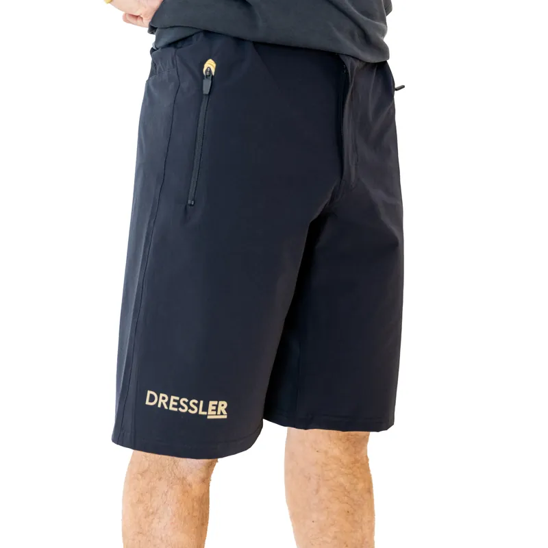 DresslER (Černá) - Pánské cyklistické šortky Endorphin Republic Ověřený