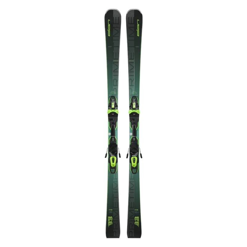 Výprodej Elan PRIMETIME 33 FUSION X + PROT 11 (Zelená) - Sjezdové lyže s vázáním Endorphin Republic