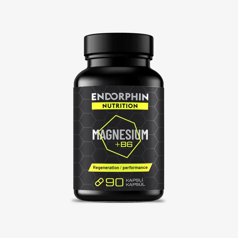 Cenová Bomba Magnesium + B6 - Bisglycinát pro lepší regeneraci Endorphin Nutrition - Regenerace Imunita Celková rovnováha Balení 90tbl Endorphin Republic