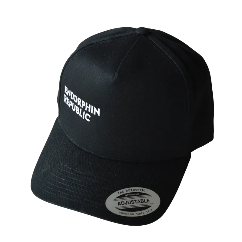 Nejprodávanější Endorphin Republic 5 Panel Curved Classic (Černá) - Kšiltovka Endorphin Republic
