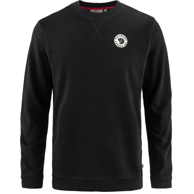 Fjällräven 1960 Logo Badge Sweater M (Černá) - Pánský svetr Endorphin Republic Omezená Nabídka
