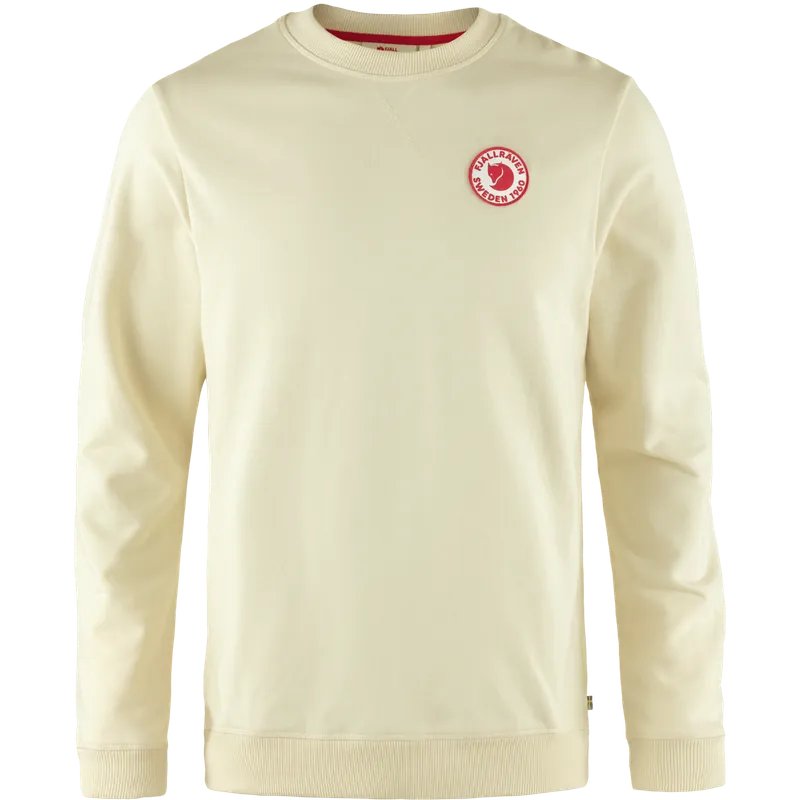 Časově Omezené Fjällräven 1960 Logo Badge Sweater M (Bílá) - Pánský svetr Endorphin Republic