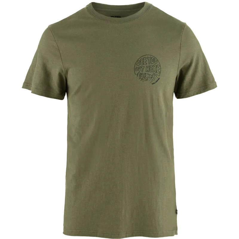 Akční Cena Fjällräven Hemp Blend Out Here T-shirt M (Zelená) - Pánské triko Endorphin Republic