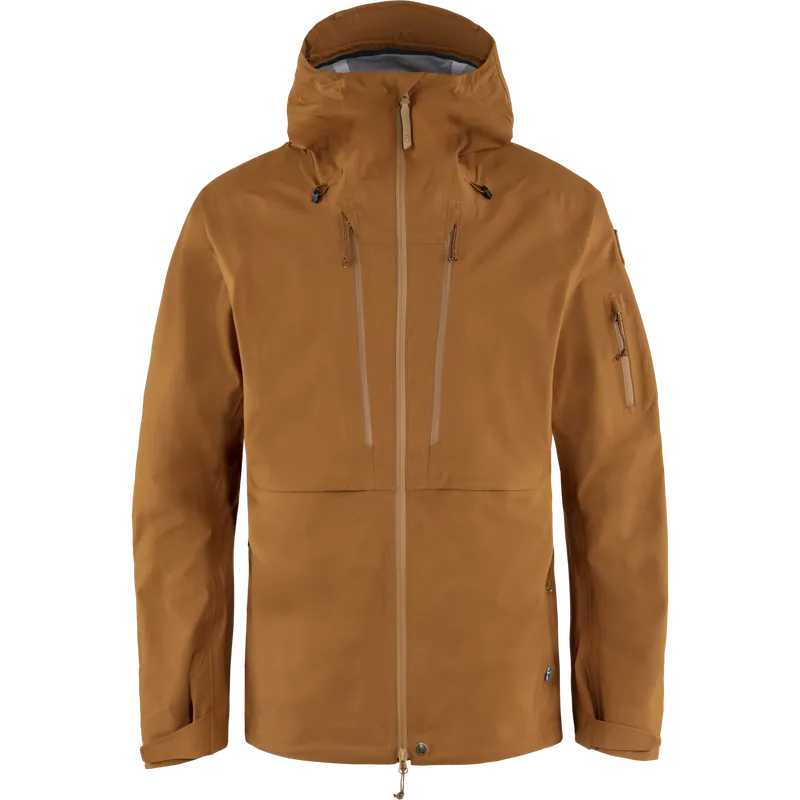 Expresní Doručení FjällRäven Keb Eco-Shell Jacket M (Tmavě červená) - Pánská bunda Endorphin Republic