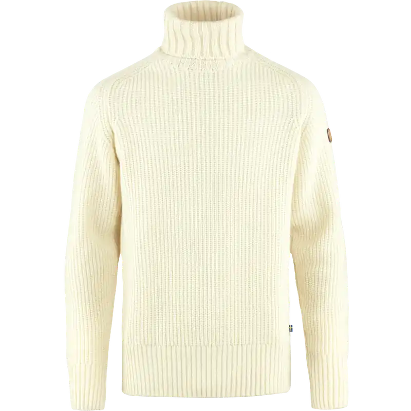Nejprodávanější Fjällräven Övik Roller Neck Sweater M (Bílá) - Pánský vlněný rolák Endorphin Republic