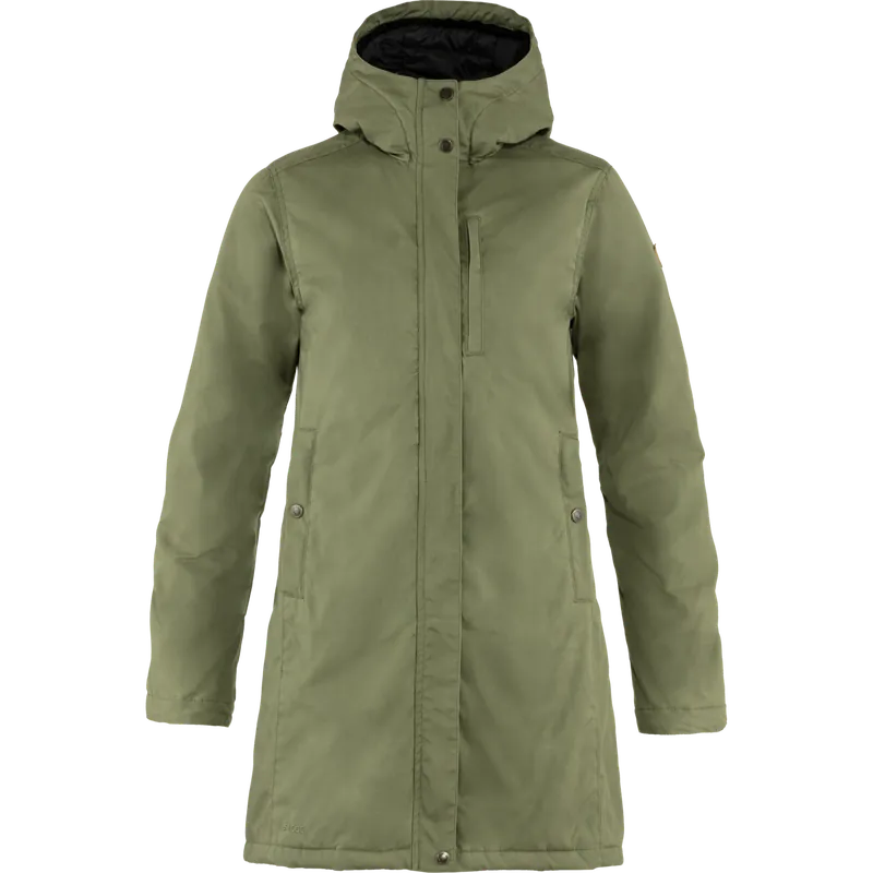 Nová Kolekce Fjällräven Kiruna Padded Parka W (Zelená) - Dámská lifestylová parka Endorphin Republic